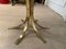 Brass and Smoked Glass Coffee Table 9
