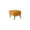Orange and Natural Oak Raf Simons Vidar 3 My Own Chair Footstool from By Lassen 2