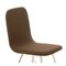 Gold Upholstered Broce Tria Dining Chair by Colé Italia 2