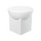 Small White Mila Side Table by Pulpo 2