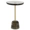 Pina High Light Grey Brass Side Table by Pulpo, Image 1