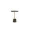 Pina High Light Grey Brass Side Table by Pulpo 2
