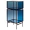 Lyn Small Blue Black Cabinet by Pulpo 1