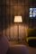 Beige and Chrome Lounge Foot G1 Floor Lamp by Jaume Sans 4