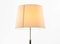 Beige and Chrome Lounge Foot G1 Floor Lamp by Jaume Sans 3