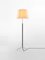 Beige & Chrom Lounge Foot G1 Stehlampe von Jaume Sans 2