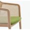 Acid Green Beech Wood Vienna Little Armchair by Colé Italia, Set of 4 6