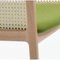 Acid Green Beech Wood Vienna Little Armchair by Colé Italia, Set of 4, Image 7