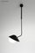 Lámpara de techo Bookshelf curvada de Serge Mouille, Imagen 2