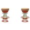 Medium Colorful Tembo Stool by Note Design Studio, Set of 2 1