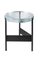 Black Alwa Two Transparent Side Table by Pulpo 2