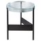 Black Alwa Two Transparent Side Table by Pulpo, Image 1