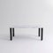 X Large White and Black Marble Sunday Dining Table by Jean-Baptiste Souletie, Image 2