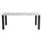 X Large White and Black Marble Sunday Dining Table by Jean-Baptiste Souletie 1