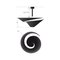 Snail 60 Ceiling Lamp by Serge Mouille 3