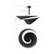 Snail 60 Deckenlampe von Serge Mouille 3