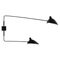 Sconce 2 with Rotating Straight Arms by Serge Mouille 1