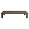 X Large Black Walnut Marble Sunday Coffee Table by Jean-Baptiste Souletie 1