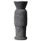 Schwarze Sandstein Vase von Moïo Studio 1