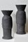 Black Sandstone Vessel Vase by Moïo Studio 4