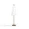 Transparent Black Bent Two Floor Lamp by Pulpo 4