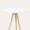 White and Natural Trip Side Table by Storängen Design 3