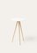 White and Natural Trip Side Table by Storängen Design 2