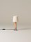 Nickel Basic Minimum Table Lamp by Santiago Roqueta, Santa & Cole, Image 3