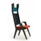 Turquoise, Blue, Red Colette Armchair by Colé Italia, Image 5