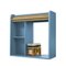 Large Azure Turn Up Cabinet by Colé Italia 7