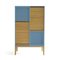 Large Azure Turn Up Cabinet by Colé Italia 4