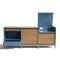 Large Azure Turn Up Cabinet by Colé Italia 10