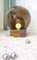 High Smoky Grey Opal White Black Boule Floor Lamp by Pulpo, Image 14