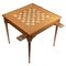 19th Century Chessboard Wood Game Table in the style of Louis XVI 2