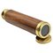 Vintage Bronze & Wood Telescope, Early 20th-Century 1