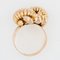 18 Karat Rose Gold Bow Cocktail Ring, 1950s 9