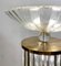 Glass and Brass Floor Lamps, Italy, 1970s, Set of 2, Image 10