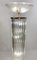 Glass and Brass Floor Lamps, Italy, 1970s, Set of 2, Image 9
