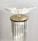 Glass and Brass Floor Lamps, Italy, 1970s, Set of 2, Image 15