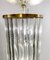 Glass and Brass Floor Lamps, Italy, 1970s, Set of 2, Image 14