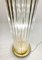 Glass and Brass Floor Lamps, Italy, 1970s, Set of 2, Image 7