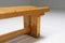 French Modernism Pine Bench Les Arc by Charlotte Perriand, 1970s 6