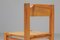 Esszimmerstühle aus Kiefernholz im Stil von Charlotte Perriand, 1960er, 8er Set 9