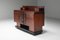 Art Deco Dutch Sculptural Walnut and Ebony Sideboard 3