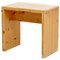 Mid-Century Modern Pine Wood Stool by Charlotte Perriand for Les Arcs 6
