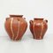 19th Century Hand Painted Rustic Traditional Ceramic Vases, Set of 2 4
