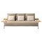 Steel, Teak and Fabric Fence-Nature Outdoor Sofa by Philippe Starck for Cassina 1