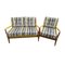 Mid-Century Settee and Armchair from Cintique, Set of 2 10