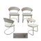 Leather New York Connubia Dining Chairs from Calligaris, Set of 4 1