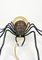 Lampada da parete Spider in rame, ferro e vetro artistico, Italia, anni '60, Immagine 8